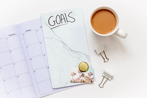 financial goals journal